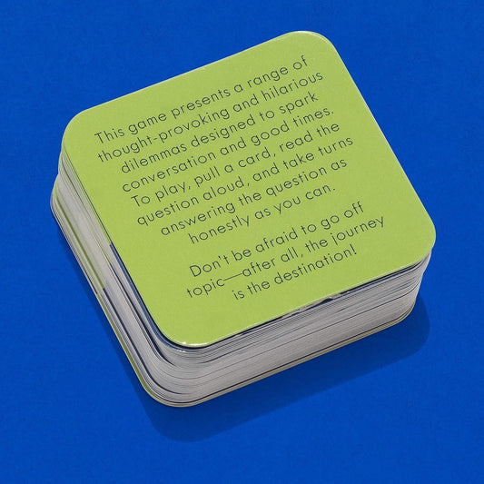 Which Would You Choose? Card Game