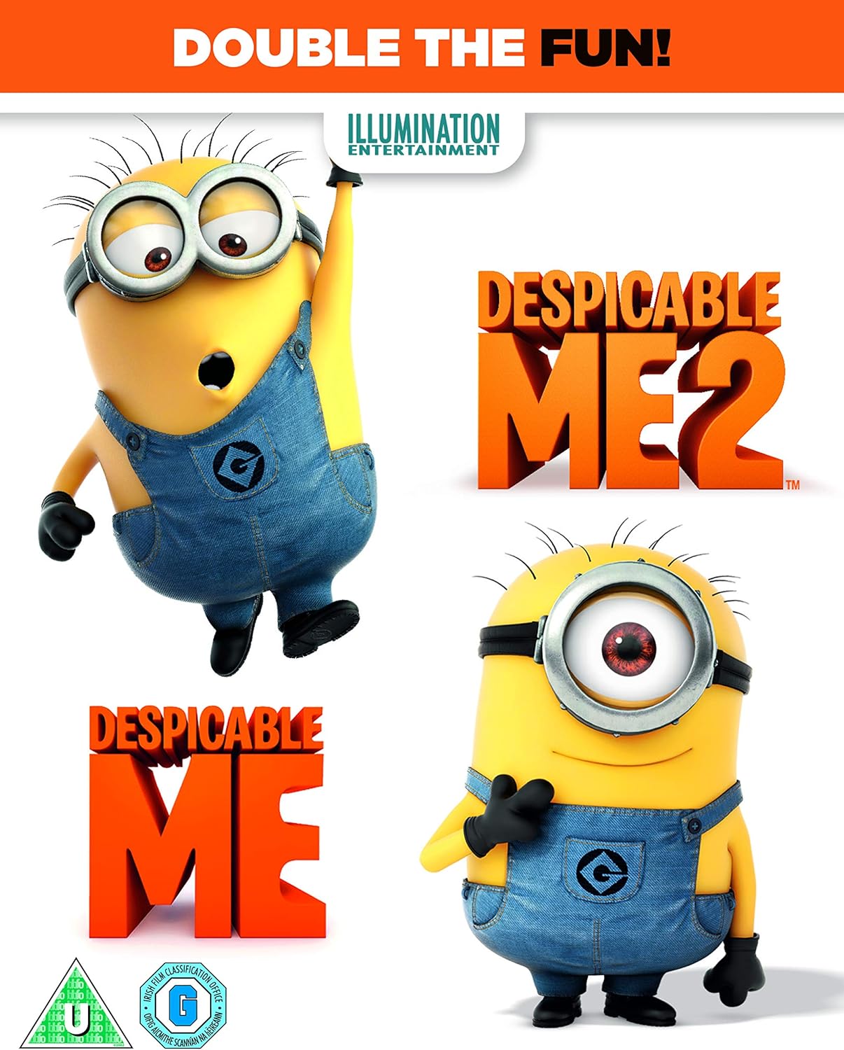 Despicable Me/Despicable Me 2(Blu-ray)