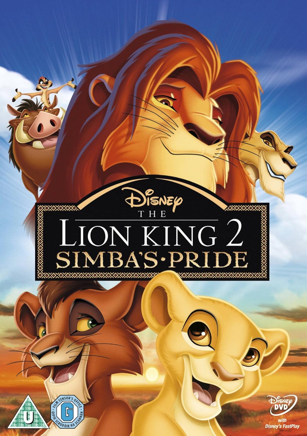 The Lion King 2 - Simba's Pride (DVD)