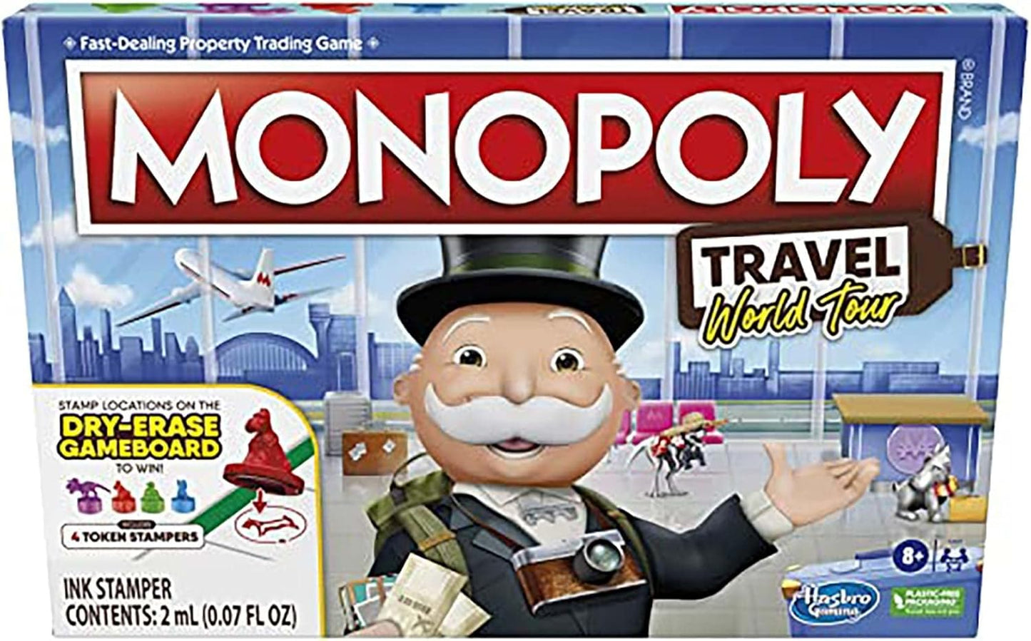Hasbro Gaming Monopoly World Tour Board Game