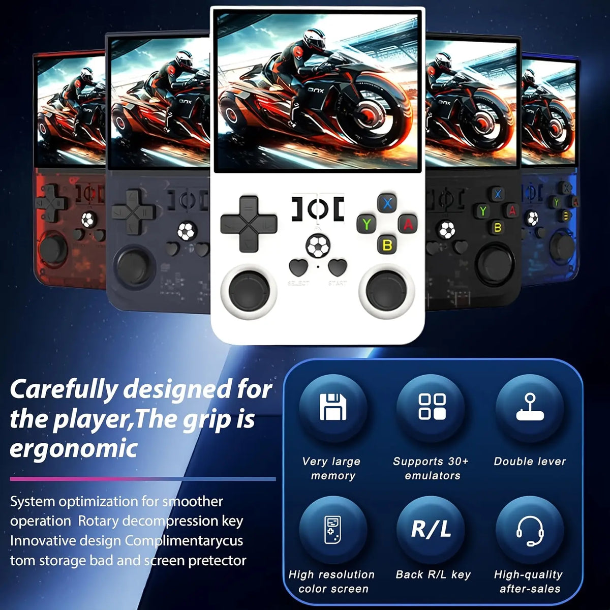 R36 PRO Handheld Gaming Console