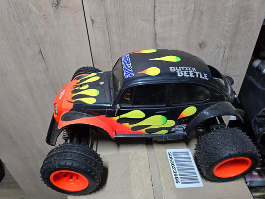 [USED]Tamiya 1:10 VW Blitzer Beetle - built and ready to use - sold with rechargeable Flysky controller