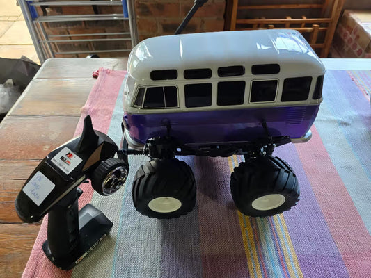 [USED]Tamiya VW Beetle Lunchbox - Built and ready to run, sold with Controller