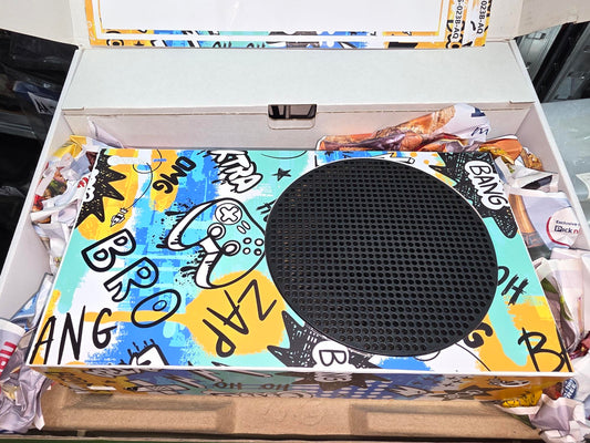[USED] Xbox Series S 512gb with Decals and Original Box