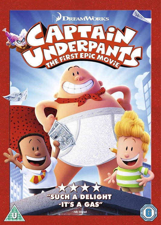 Captain Underpants: The First Epic Movie(DVD)