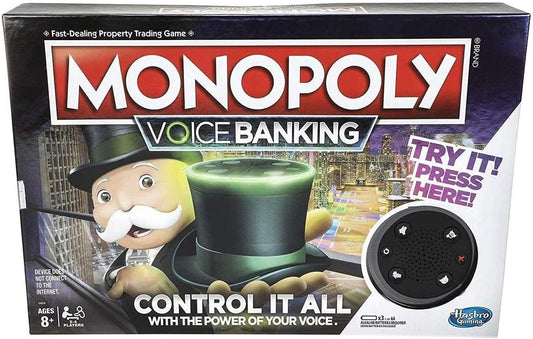 Monopoly Voice Banking Electronic Family Board Game (parallel import)