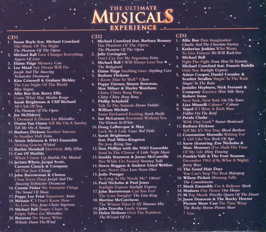 The Ultimate Musicals Experience (CD / Album)