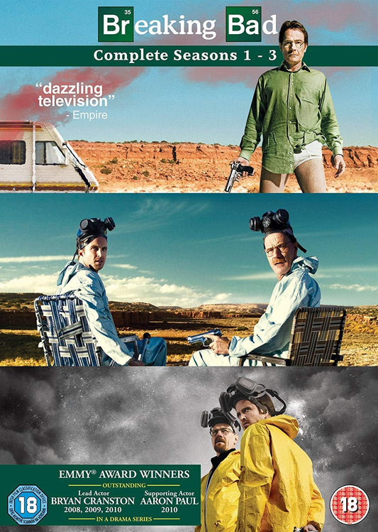 Breaking Bad: Seasons 1-3(DVD)