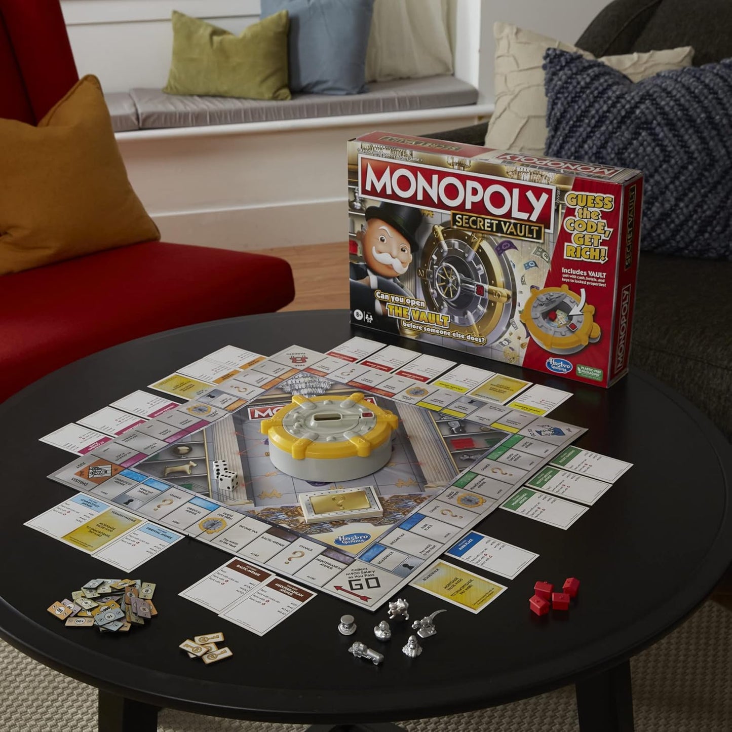 Monopoly, Secret Vault, Board Game Parker Brothers & Hasbro Gaming