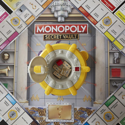 Monopoly, Secret Vault, Board Game Parker Brothers & Hasbro Gaming