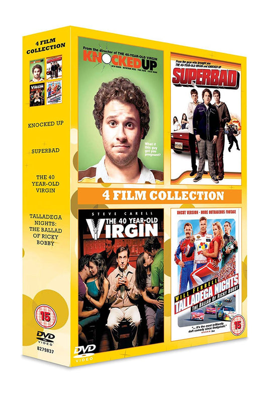Knocked Up/Superbad/The 40 Year Old Virgin/Talladega Nights (DVD)