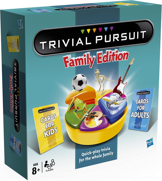 Trivial Pursuit Family Edition Board Game