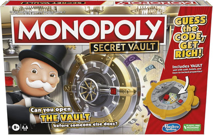 Monopoly, Secret Vault, Board Game Parker Brothers & Hasbro Gaming