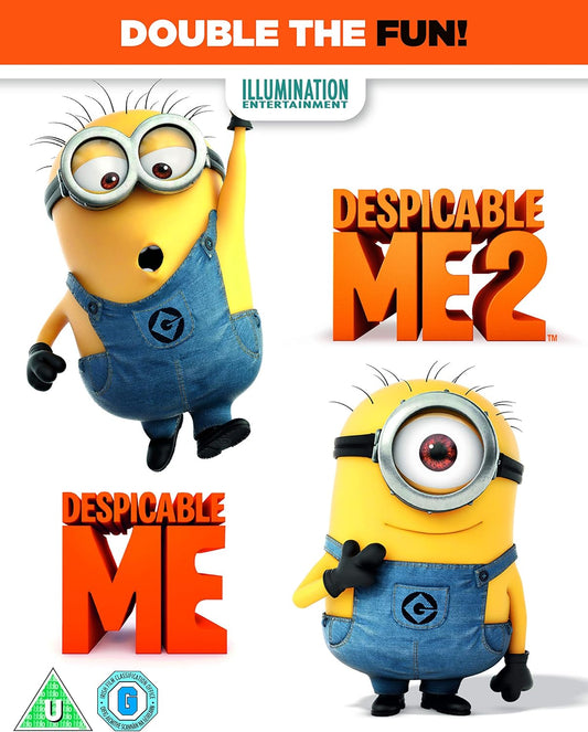 Despicable Me/Despicable Me 2(Blu-ray)