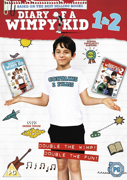 Diary of a Wimpy Kid 1 and 2 (DVD)