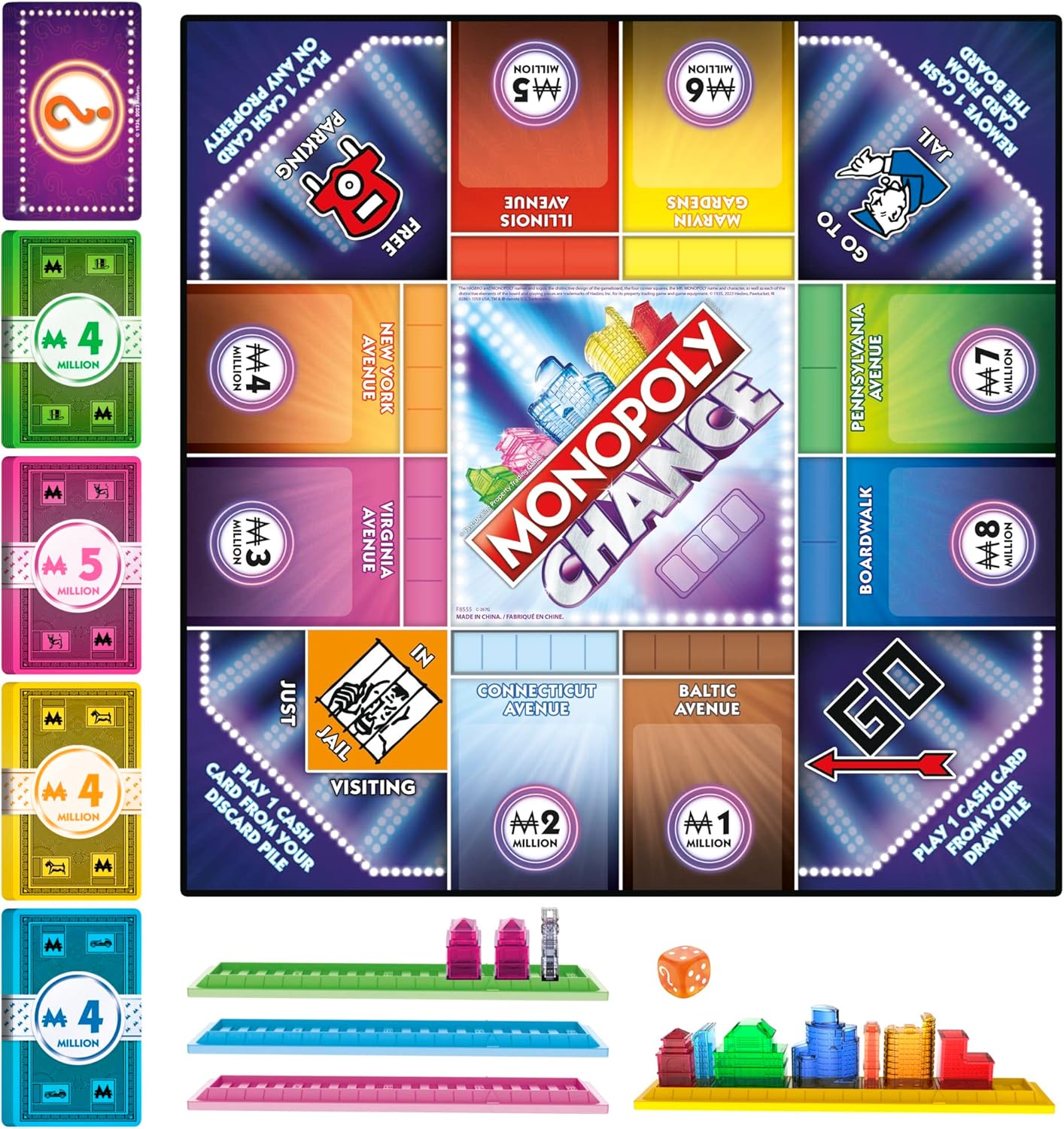 Monopoly Chance Board Game