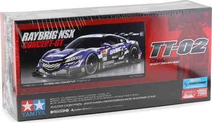 Tamiya R/C 1/10 Raybrig Honda NSX Concept-GT (TT02) (Kit - needs to be built)