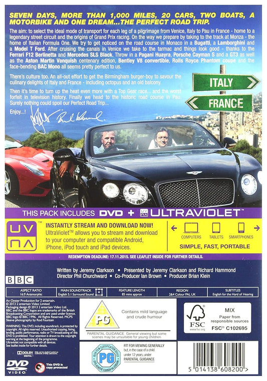 Top Gear: The Perfect Road Trip (DVD)